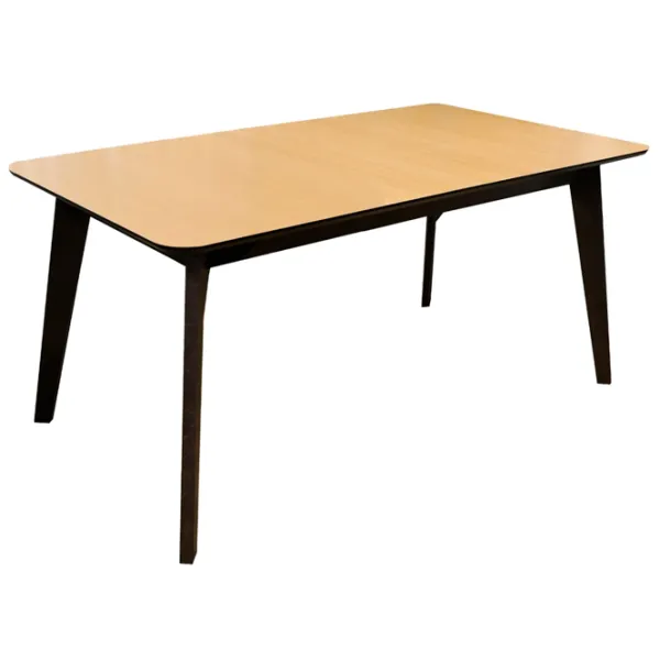 Masă de bucătărie extensibilă DecoPrim Ori MDF/ Stejar Sonoma photo 1