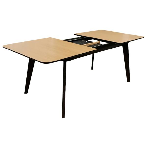 Masă de bucătărie extensibilă DecoPrim Ori MDF/ Stejar Sonoma photo 2