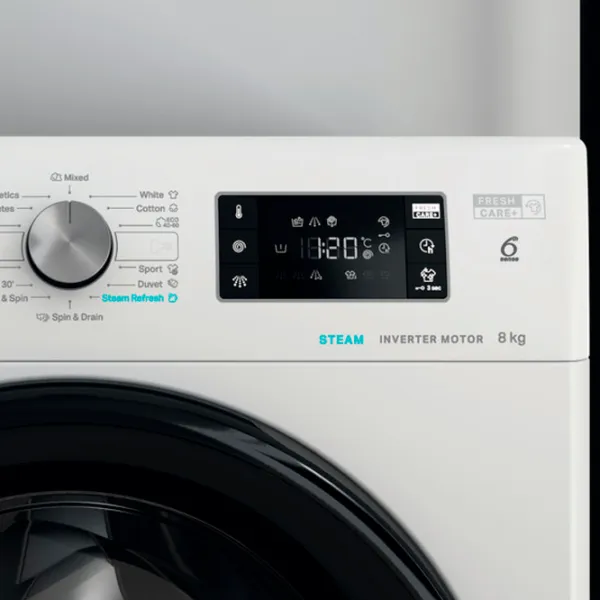 Стиральная машина Whirlpool FFB 8469 BV EE 8 кг / 1350 об/мин / Белый photo 8