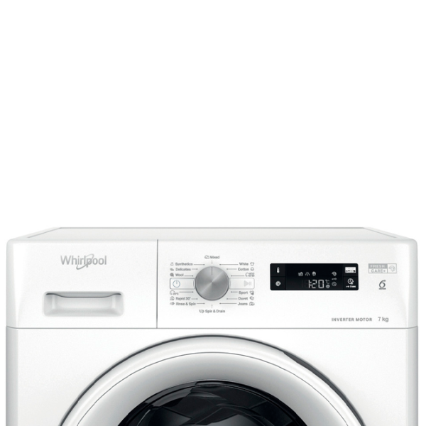 Стиральная машина Whirlpool FFS 7469 W EE 7 кг / 1350 об/мин / Белый photo 4 Стиральная машина Whirlpool FFS 7469 W EE 7 кг / 1350 об/мин / Белый photo 4