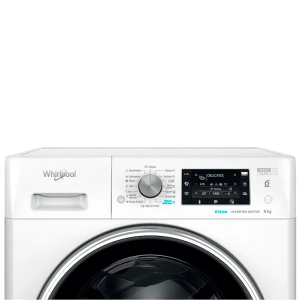 Стиральная машина Whirlpool FFD 8489 BCV EE 8 кг / 1350 об/мин / Белый photo 4