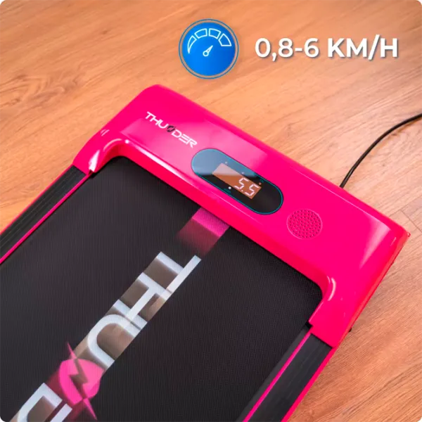 Беговая дорожка Thunder Idea 6 км/ч / 100 кг / Розовый photo 7
