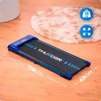 Беговая дорожка Thunder Idea 6 км/ч / 100 кг / Синий photo 2