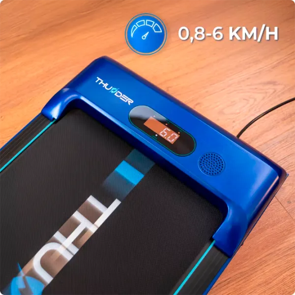 Беговая дорожка Thunder Idea 6 км/ч / 100 кг / Синий photo 5