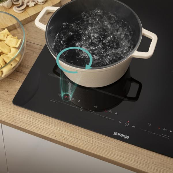 Индукционная варочная панель Gorenje GI6432BSCE Керамическое стекло / Черный photo 5