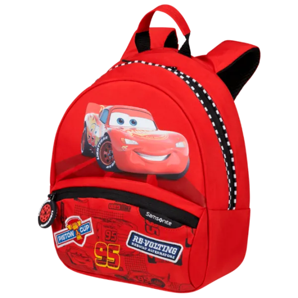 Ghiozdan pentru copii Samsonite Cars  / Black Red / 10l photo 1 Ghiozdan pentru copii Samsonite Cars  / Black Red / 10l photo 1