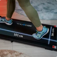 Bandă de alergat Thunder Idea 6 km/h / 80 kg / Black photo 5