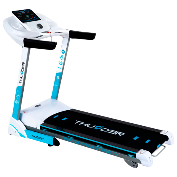 Bandă de alergat Thunder REACT-S 18 km/h / 160 kg / White photo 1