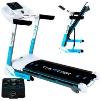 Bandă de alergat Thunder REACT-S 18 km/h / 160 kg / White photo 2