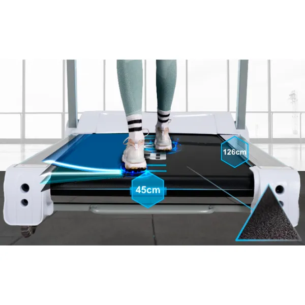 Bandă de alergat Thunder REACT-S 18 km/h / 160 kg / White photo 4