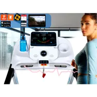 Bandă de alergat Thunder REACT-S 18 km/h / 160 kg / White photo 6