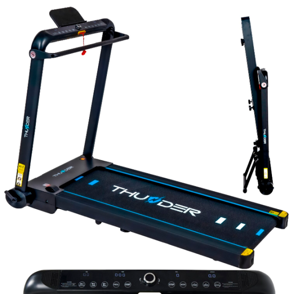 Bandă de alergat Thunder REVO 14 km/h / 130 kg / Black photo 2 Bandă de alergat Thunder REVO 14 km/h / 130 kg / Black photo 2