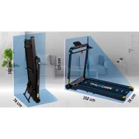 Bandă de alergat Thunder REVO 14 km/h / 130 kg / Black photo 3