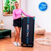 Bandă de alergat Thunder KINDI 6 km/h / 90 kg / Black photo 5