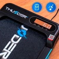 Bandă de alergat Thunder KINDI 6 km/h / 90 kg / Black photo 9