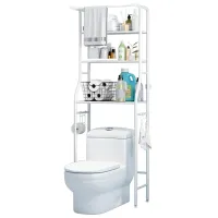 Raft pentru baie 4Life FRAME Metal / White