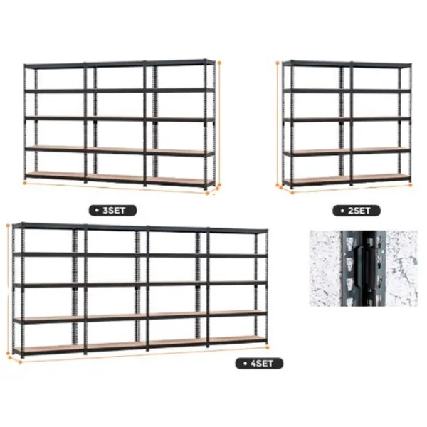 Etajeră Waltz VOR82628 Inox / MDF photo 5