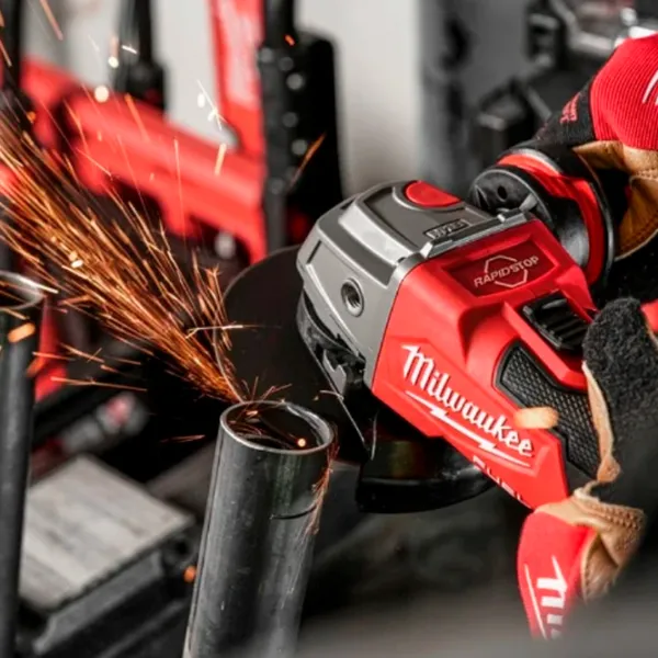 Polizor Milwaukee M18FSAG125XB-502X Unghiular / / Red photo 6