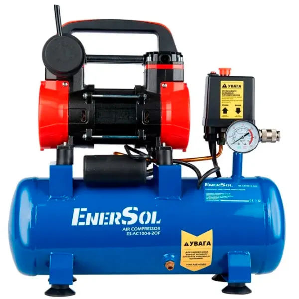 Compresor Enersol ES-AC100-8-2OF / Cu piston photo 3