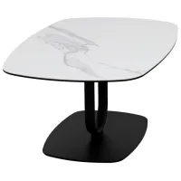 Măsuță de cafea DecoPrim Mady MCMDYB-SFN-WHT-A3Y02 White photo 3