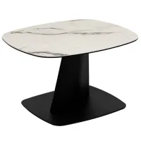 Măsuță de cafea DecoPrim Solem MSLMS-SFN-WHT-A3Y188CBX White photo 3