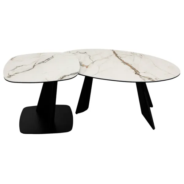 Măsuță de cafea DecoPrim Solem MSLMS-SFN-WHT-A3Y188CBX White photo 4 Măsuță de cafea DecoPrim Solem MSLMS-SFN-WHT-A3Y188CBX White photo 4