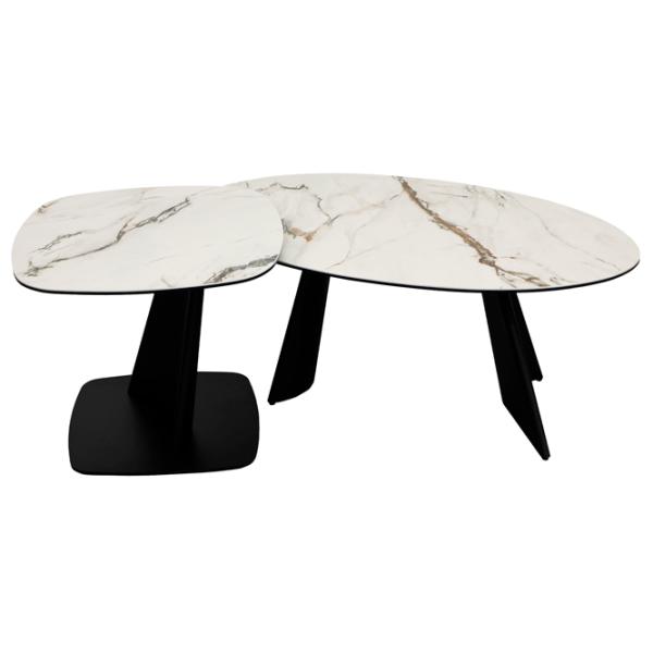 Măsuță de cafea DecoPrim Solem MSLMS-SFN-WHT-A3Y188CBX White photo 4 Măsuță de cafea DecoPrim Solem MSLMS-SFN-WHT-A3Y188CBX White photo 4