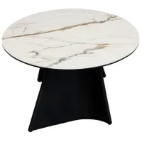 Măsuță de cafea DecoPrim Solem MSLMB-SFN-WHT-A3Y188CBX White photo 3
