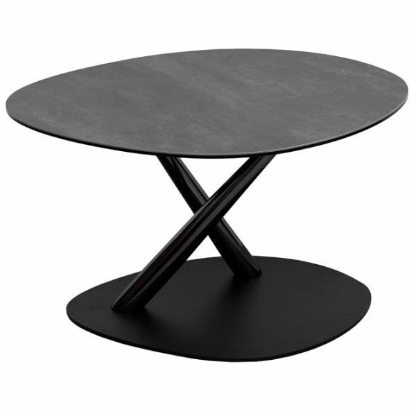 Măsuță de cafea DecoPrim Baden MCBDNS-SFN-BLK-A3Y20 Black photo 1