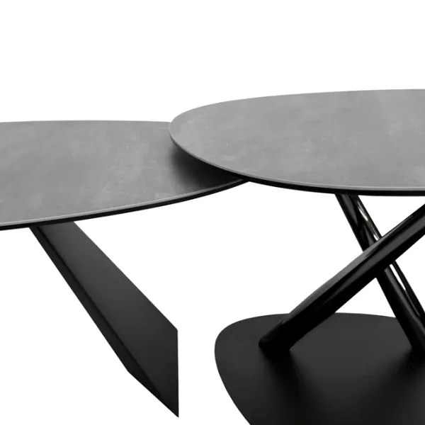 Măsuță de cafea DecoPrim Baden MCBDNS-SFN-BLK-A3Y20 Black photo 9