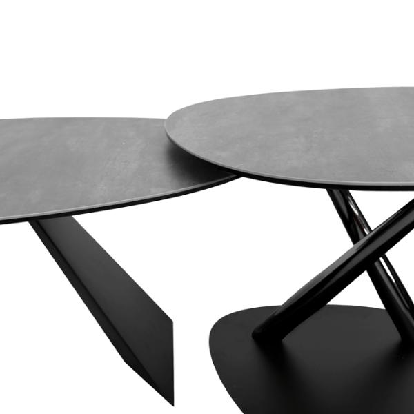 Măsuță de cafea DecoPrim Baden MCBDNS-SFN-BLK-A3Y20 Black photo 9