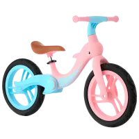 Bicicletă fără pedale 4Play Dolphin 12" 12" Metal / Navy-Pink Pink
