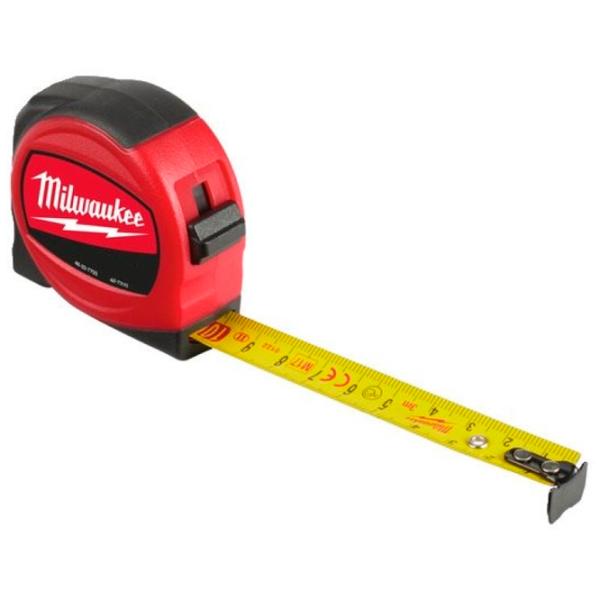 Рулетка Milwaukee 48227705 5 м / Красный photo 1