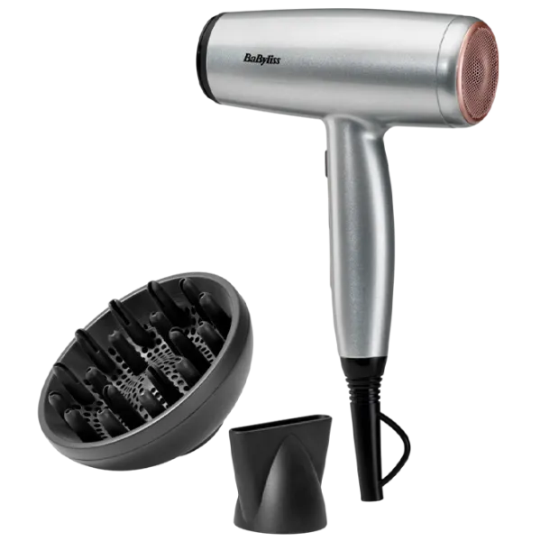 Uscător de păr Babyliss D580DE 2100 W / Silver photo 1