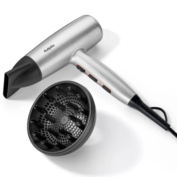 Uscător de păr Babyliss D580DE 2100 W / Silver photo 4