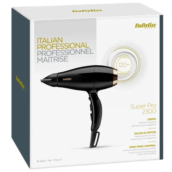 Uscător de păr Babyliss 6714E 2300 W / Black photo 4