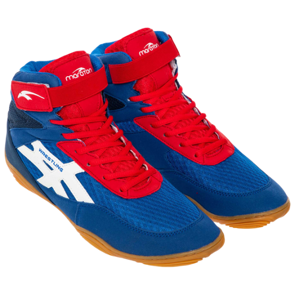 Ghete de lupte ASX A9478R  Piele întoarsă / 45 photo 1