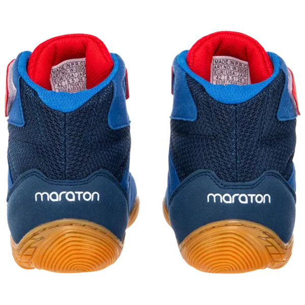 Ghete de lupte ASX A9478R  Piele întoarsă / 45 photo 4