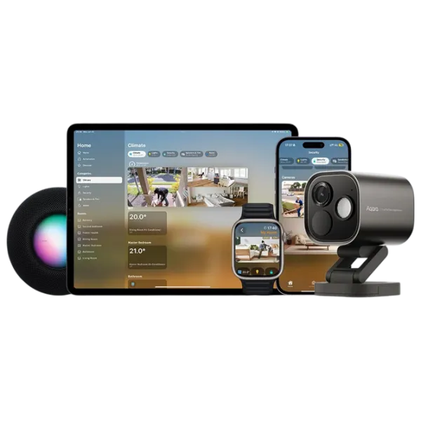 Cameră de supraveghere Aqara Hub G5 Pro Fără fir/ Gray photo 3