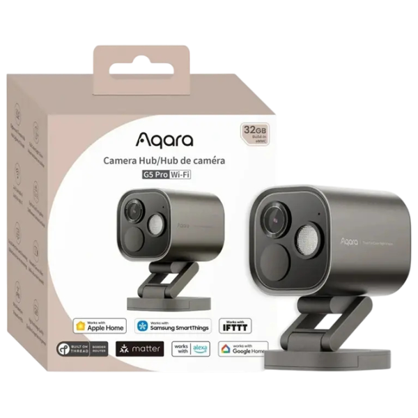 Cameră de supraveghere Aqara Hub G5 Pro Fără fir/ Gray photo 5