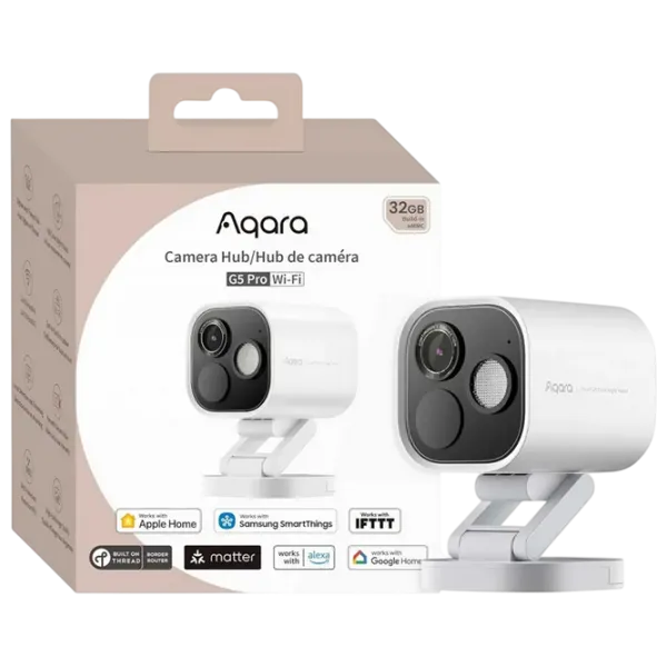 Cameră de supraveghere Aqara Hub G5 Pro Fără fir/ White photo 2
