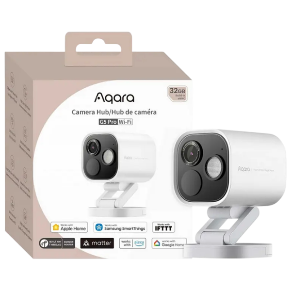 Cameră de supraveghere Aqara Hub G5 Pro Fără fir/ White photo 2