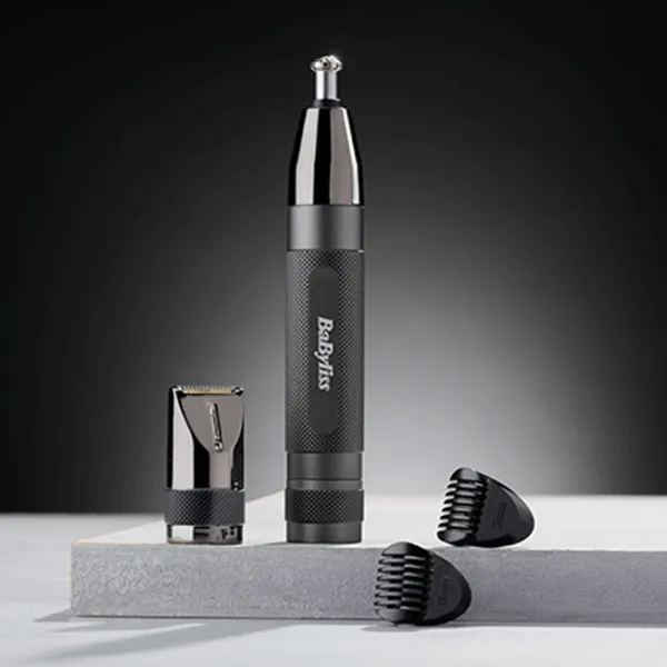 Триммер для носа и ушей Babyliss E111E Серый photo 4
