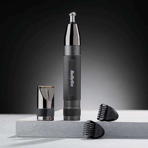 Триммер для носа и ушей Babyliss E111E Серый photo 4