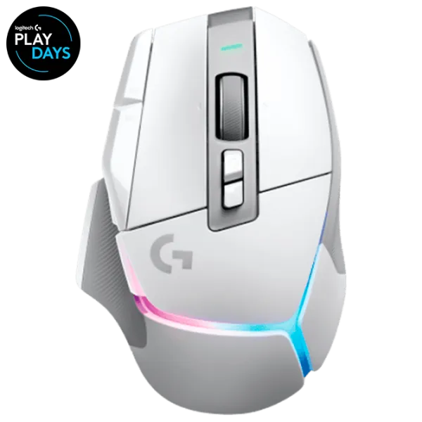 Mouse Logitech G502 X PLUS Bluetooth, USB / White photo 1