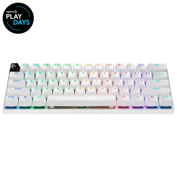 Клавиатура Logitech G PRO X 60 Беспроводные / Белый photo 1