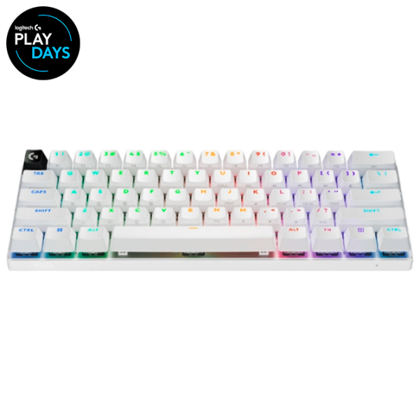 Клавиатура Logitech G PRO X 60 Беспроводные / Белый photo 1