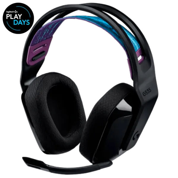 Căști Logitech G535 Black Cu fir/ Gaming photo 1