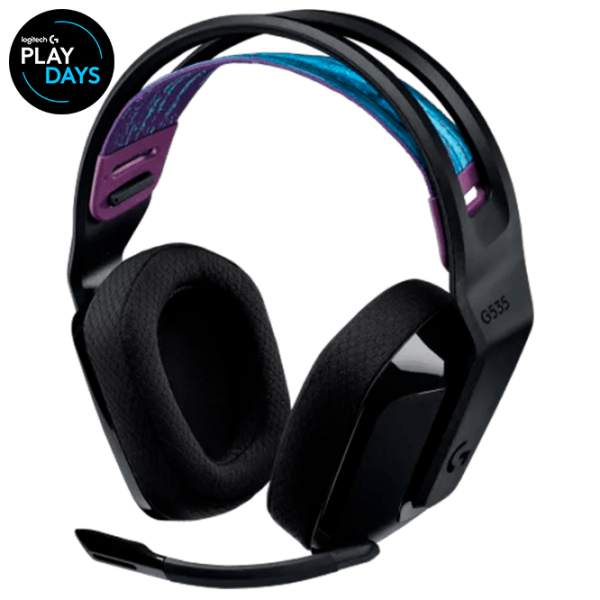Căști Logitech G535 Black Cu fir/ Gaming photo 1