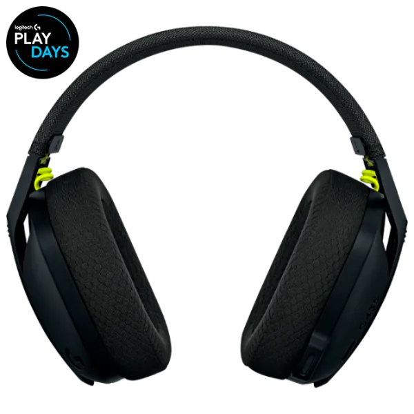 Căști Logitech G435 Yellow Black Fără fir/ Gaming photo 1